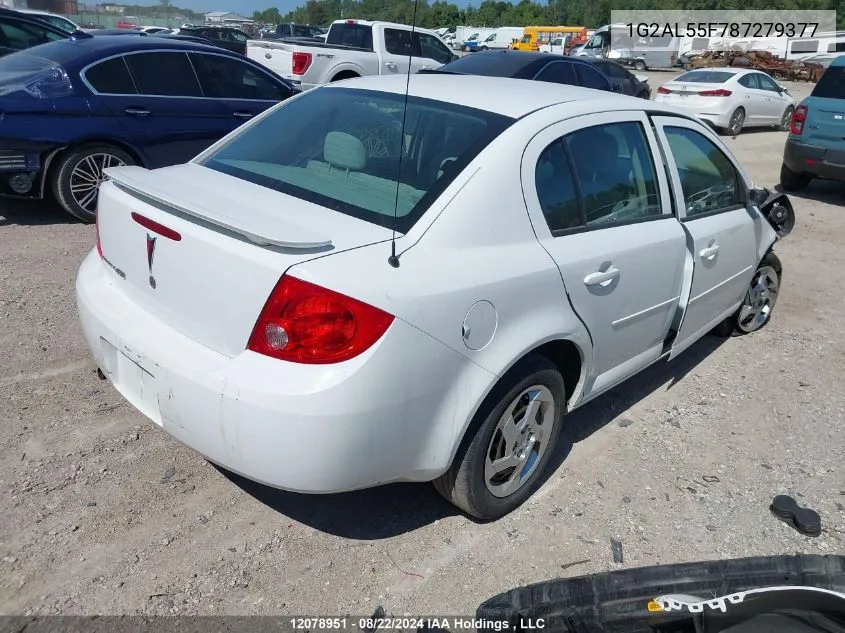 2008 Pontiac G5 VIN: 1G2AL55F787279377 Lot: 12078951