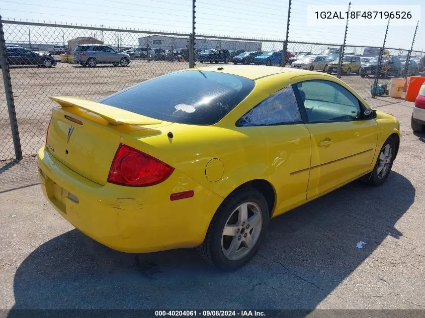 1G2AL18F487196526 2008 Pontiac G5