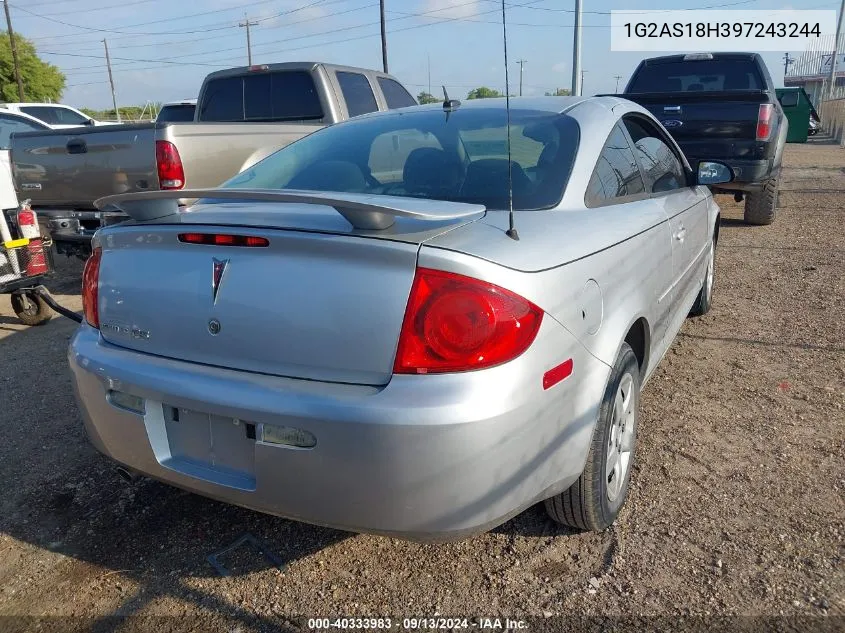 2009 Pontiac G5 VIN: 1G2AS18H397243244 Lot: 40333983