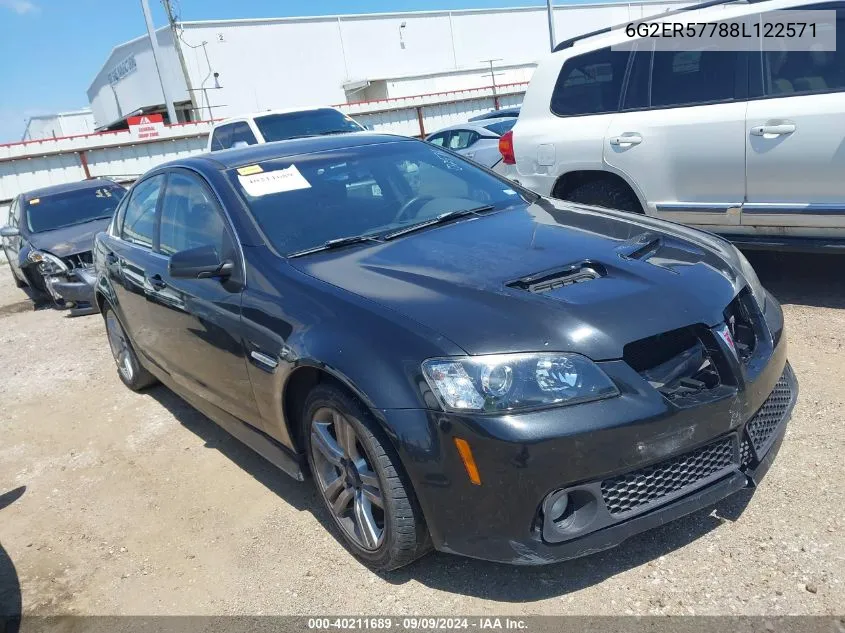 6G2ER57788L122571 2008 Pontiac G8