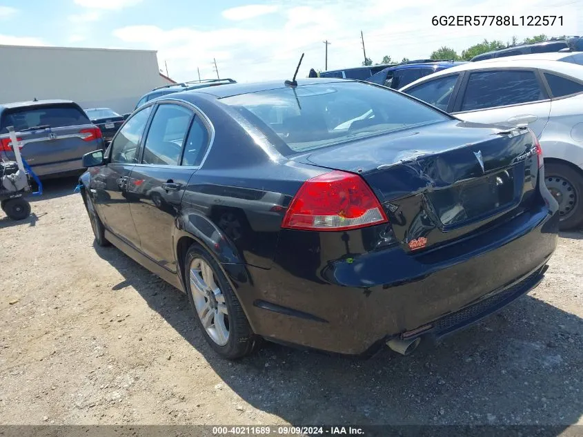 6G2ER57788L122571 2008 Pontiac G8