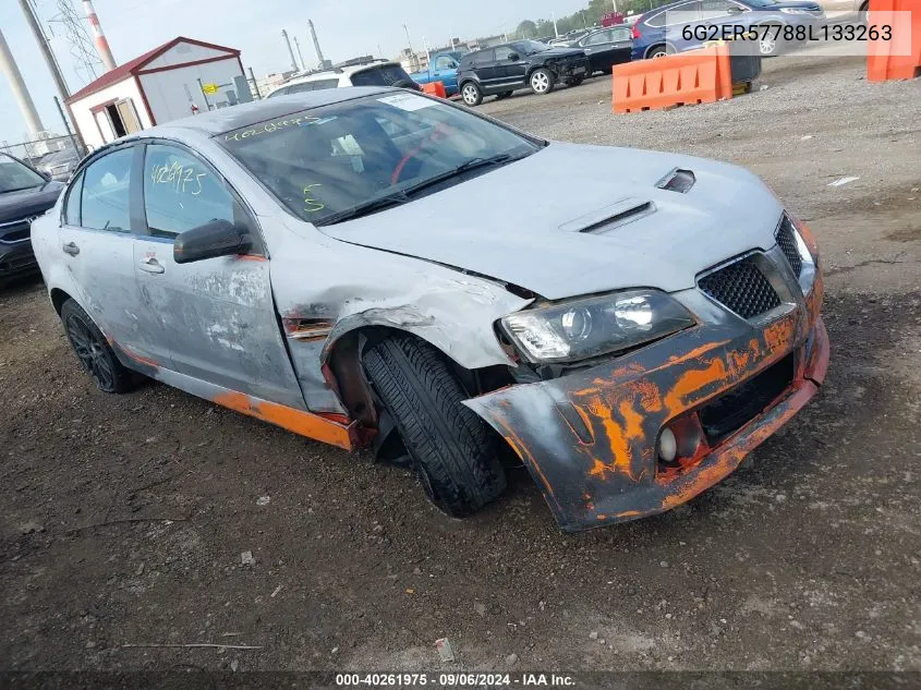 2008 Pontiac G8 VIN: 6G2ER57788L133263 Lot: 40261975