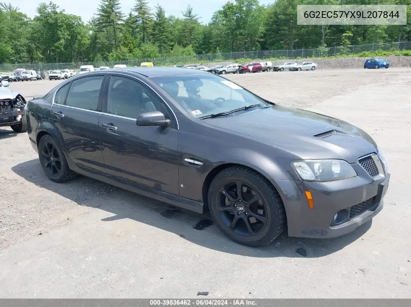 2009 Pontiac G8 Gt VIN: 6G2EC57YX9L207844 Lot: 39536462