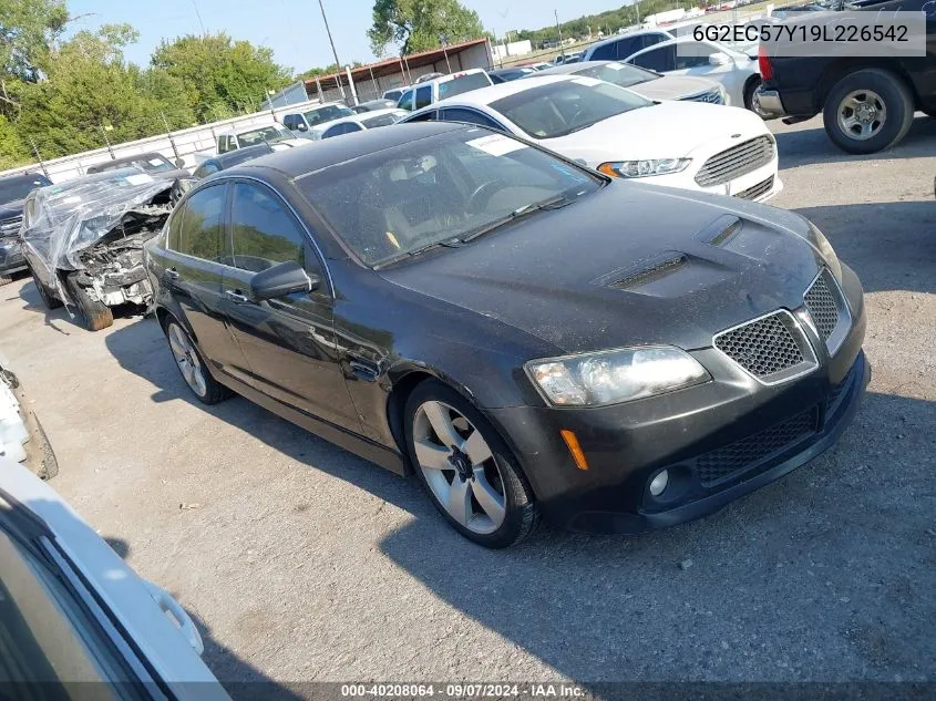 6G2EC57Y19L226542 2009 Pontiac G8 Gt