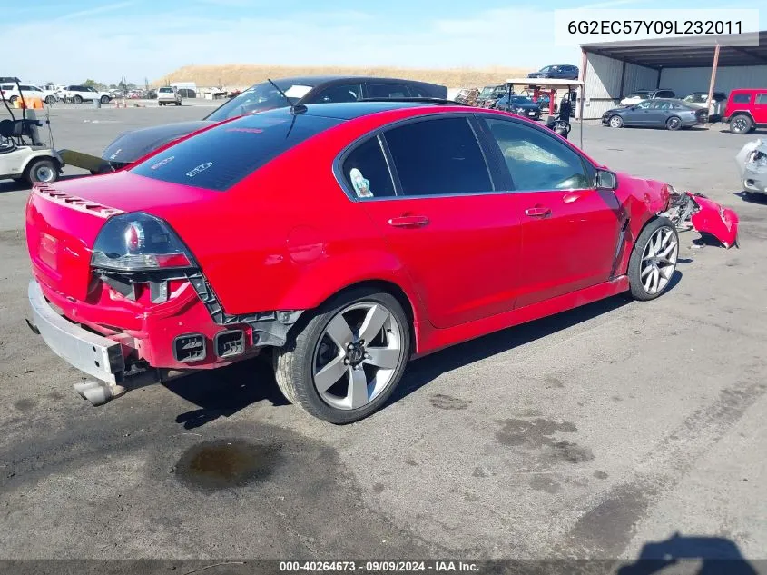 6G2EC57Y09L232011 2009 Pontiac G8 Gt