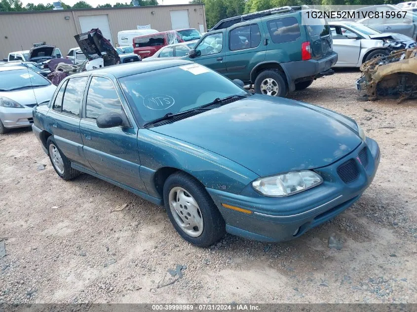 1997 Pontiac Grand Am Se VIN: 1G2NE52M1VC815967 Lot: 39998969