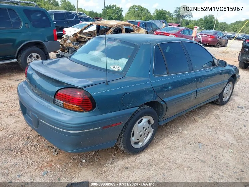 1997 Pontiac Grand Am Se VIN: 1G2NE52M1VC815967 Lot: 39998969