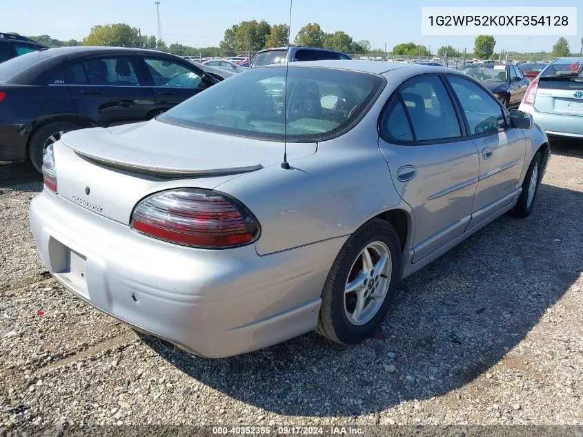 1G2WP52K0XF354128 1999 Pontiac Grand Prix Gt