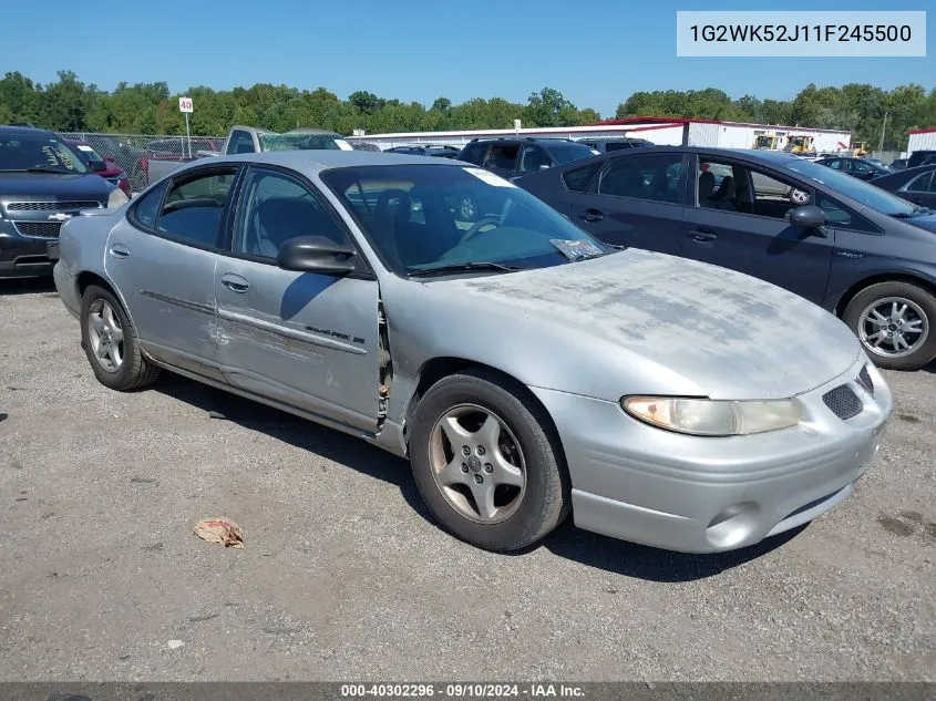 1G2WK52J11F245500 2001 Pontiac Grand Prix Se