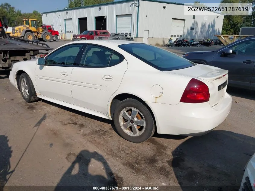 2G2WP522651287619 2005 Pontiac Grand Prix