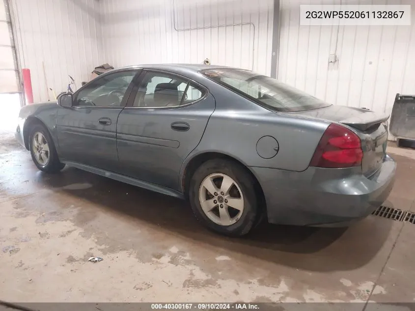 2G2WP552061132867 2006 Pontiac Grand Prix