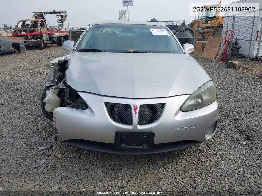 2G2WP552681108902 2008 Pontiac Grand Prix