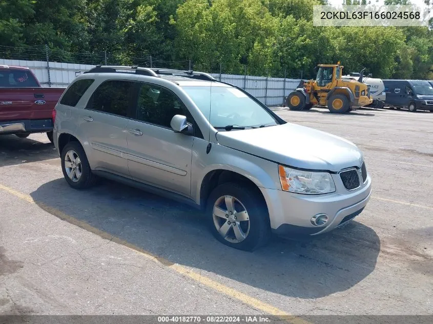 2CKDL63F166024568 2006 Pontiac Torrent