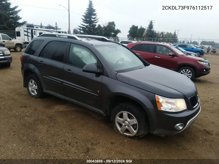 2CKDL73F976112517 2007 Pontiac Torrent