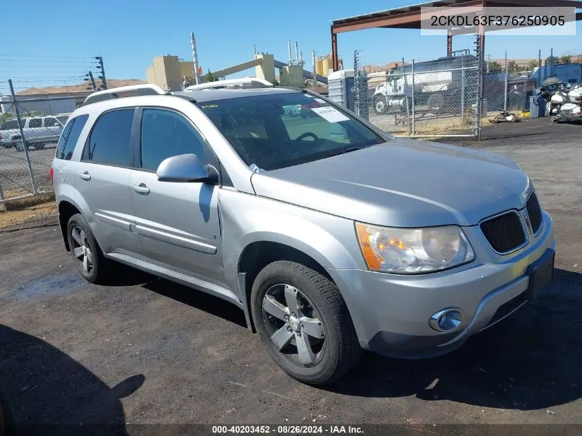 2CKDL63F376250905 2007 Pontiac Torrent