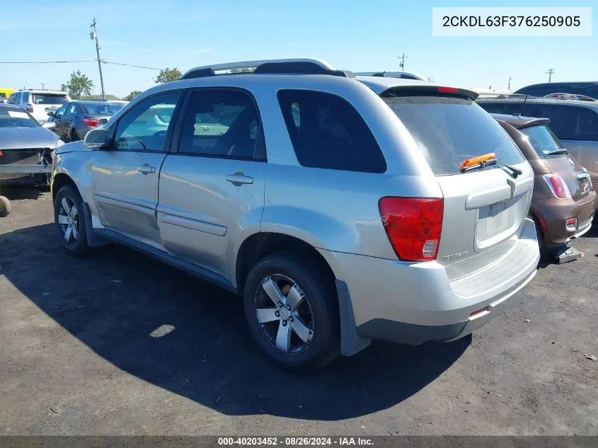 2CKDL63F376250905 2007 Pontiac Torrent