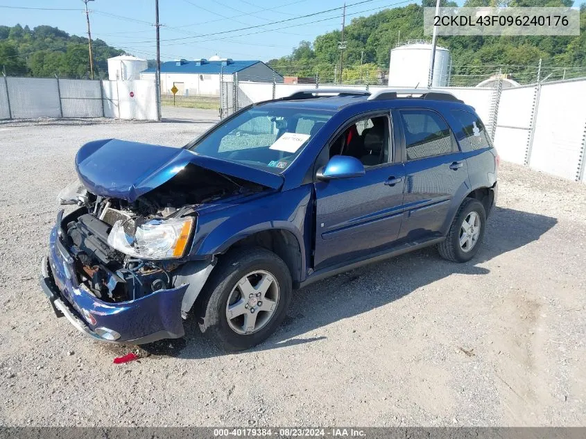 2CKDL43F096240176 2009 Pontiac Torrent