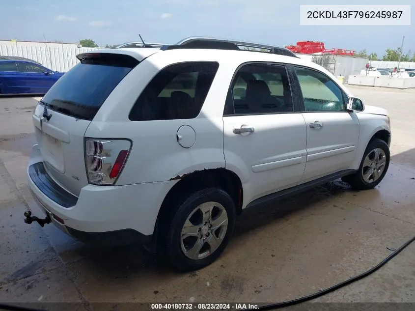 2CKDL43F796245987 2009 Pontiac Torrent