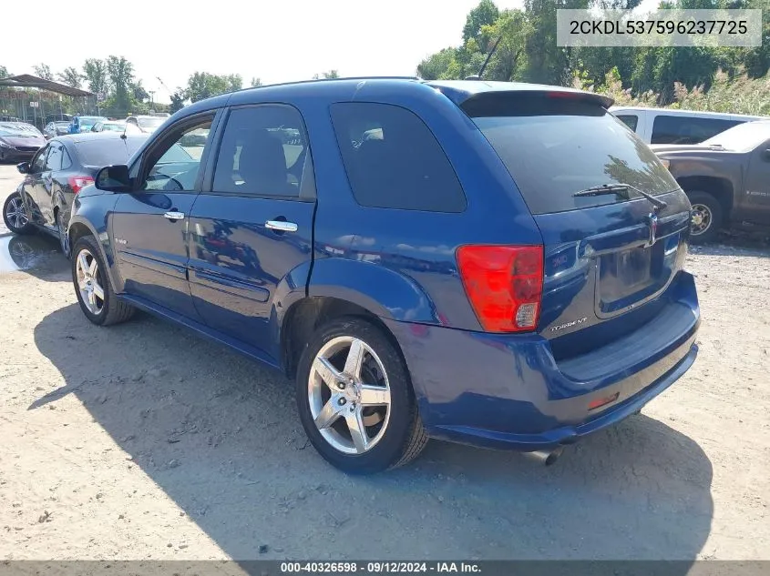 2CKDL537596237725 2009 Pontiac Torrent Gxp