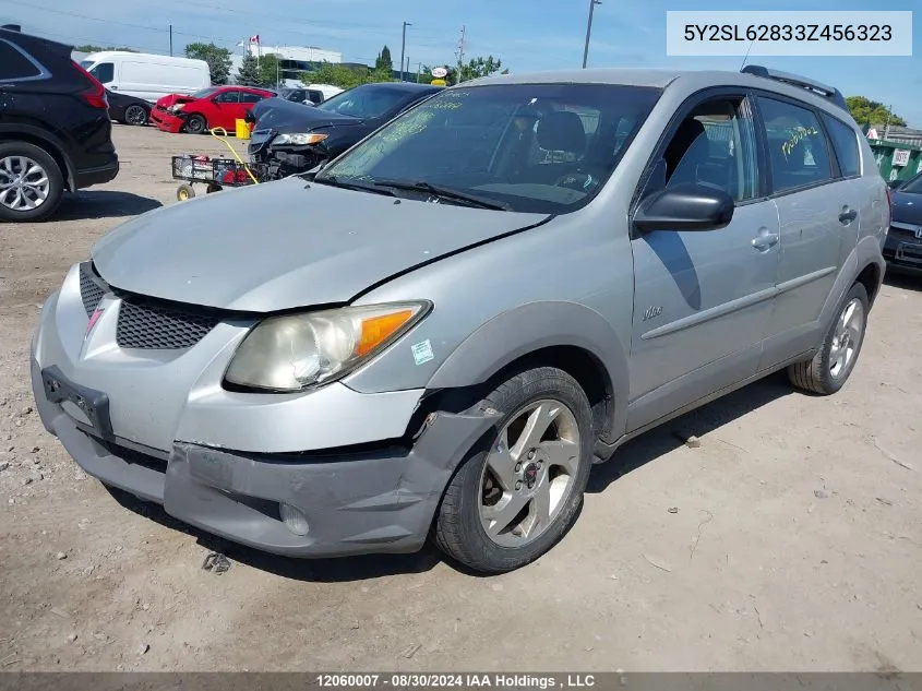 5Y2SL62833Z456323 2003 Pontiac Vibe