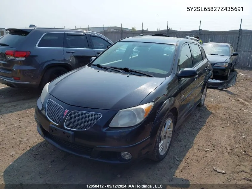 5Y2SL65827Z435691 2007 Pontiac Vibe