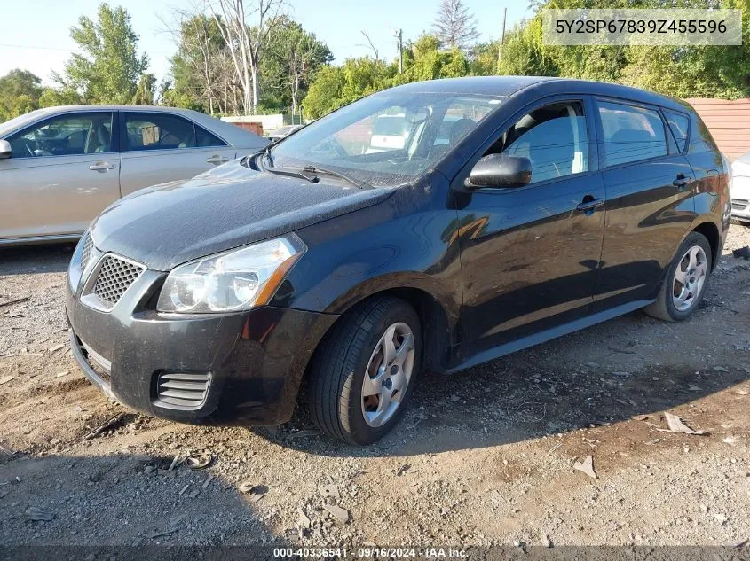 5Y2SP67839Z455596 2009 Pontiac Vibe