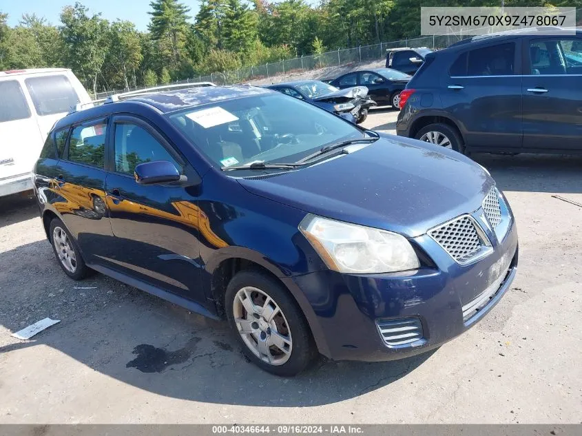 5Y2SM670X9Z478067 2009 Pontiac Vibe