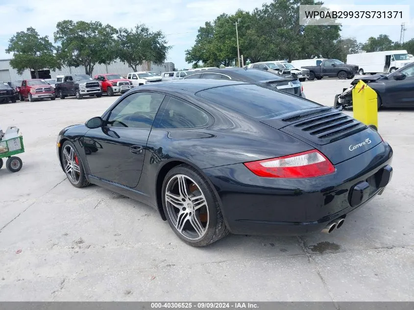 WP0AB29937S731371 2007 Porsche 911 Carrera 4S/Carrera S