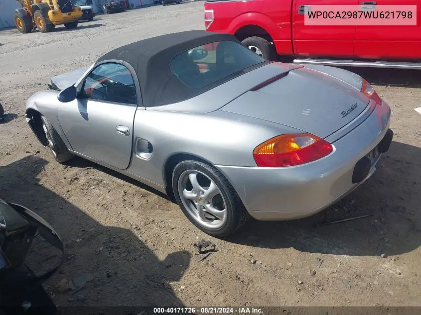 WP0CA2987WU621798 1998 Porsche Boxster