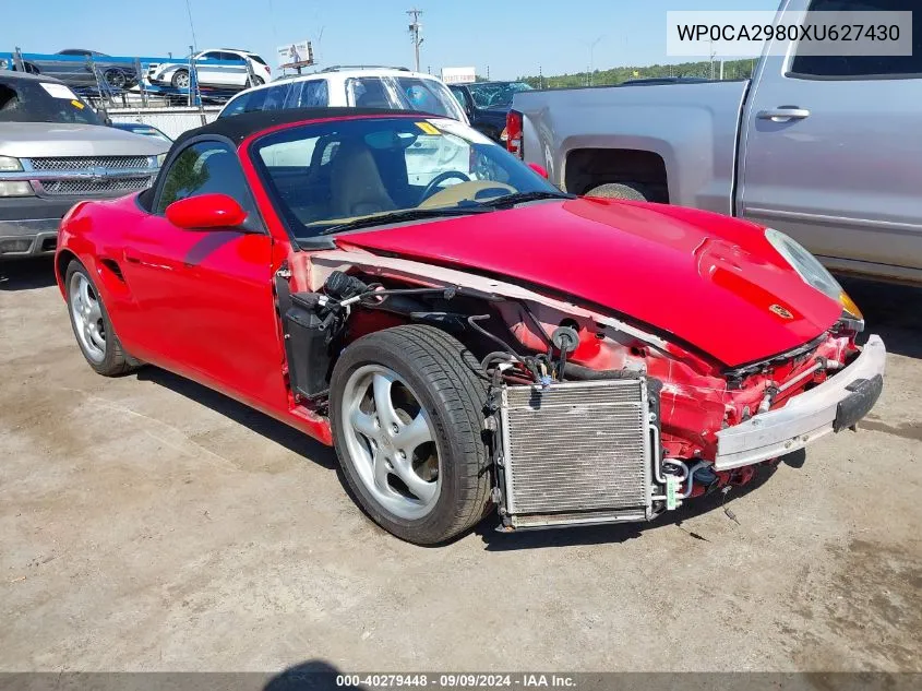 WP0CA2980XU627430 1999 Porsche Boxster