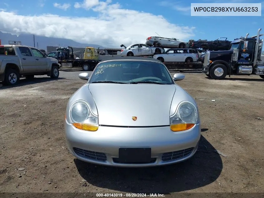 WP0CB298XYU663253 2000 Porsche Boxster S