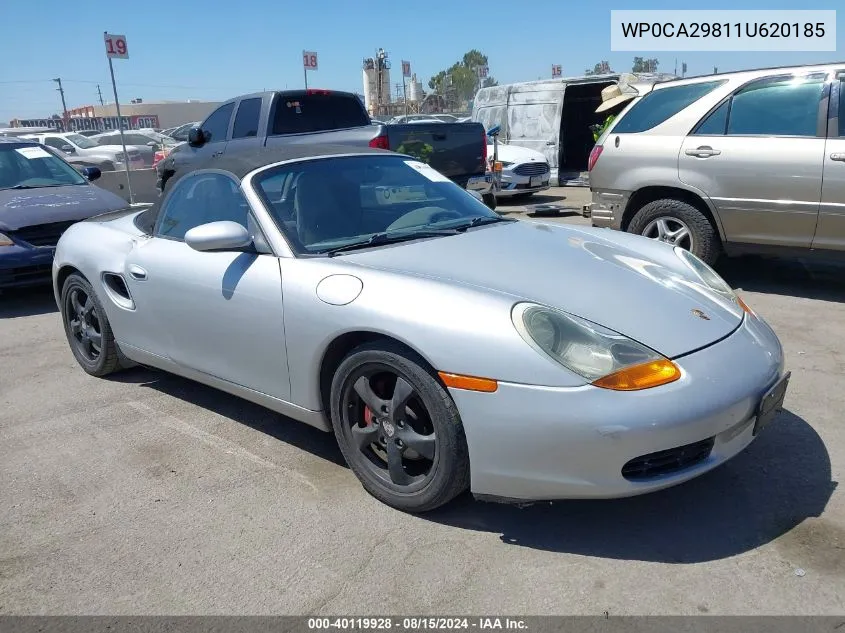 WP0CA29811U620185 2001 Porsche Boxster