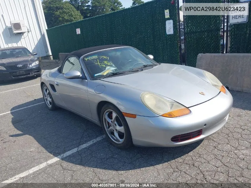 WP0CA29842U623423 2002 Porsche Boxster