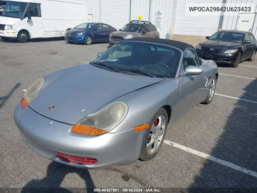 WP0CA29842U623423 2002 Porsche Boxster