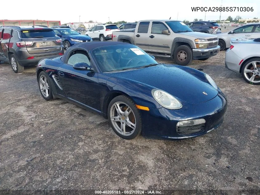 WP0CA29885S710306 2005 Porsche Boxster