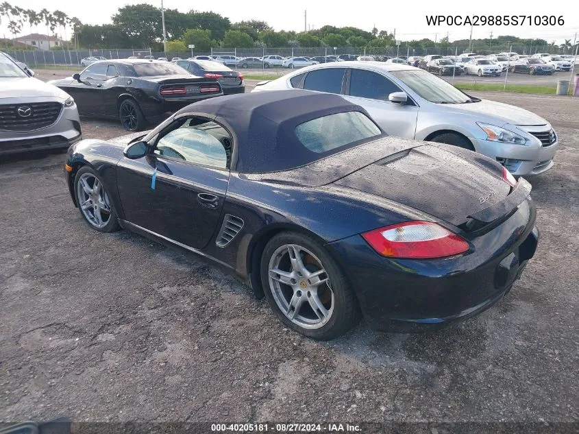 WP0CA29885S710306 2005 Porsche Boxster