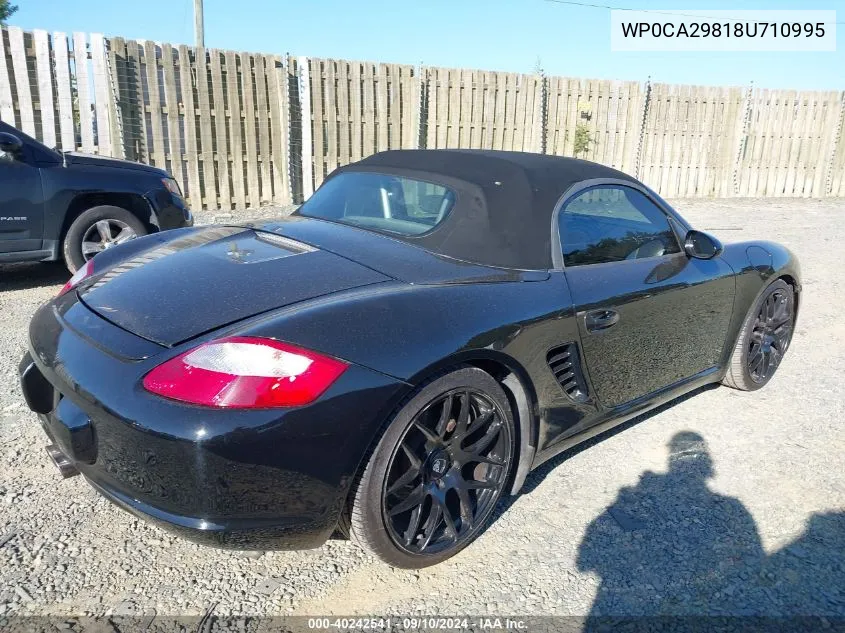 WP0CA29818U710995 2008 Porsche Boxster