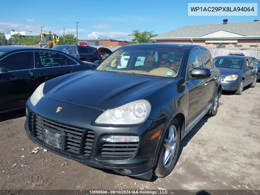 WP1AC29PX8LA94064 2008 Porsche Cayenne Turbo