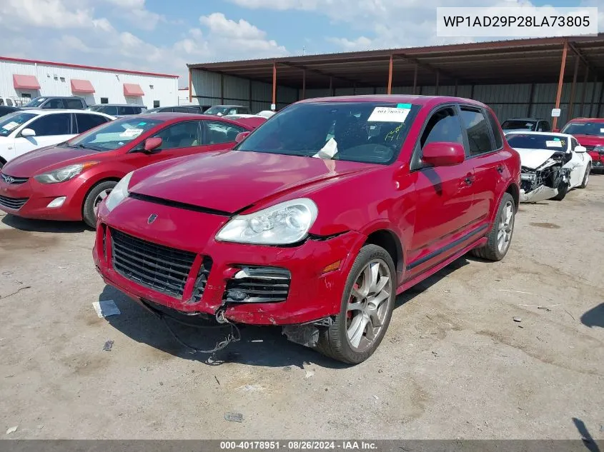 WP1AD29P28LA73805 2008 Porsche Cayenne Gts