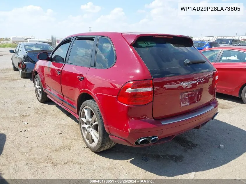 WP1AD29P28LA73805 2008 Porsche Cayenne Gts