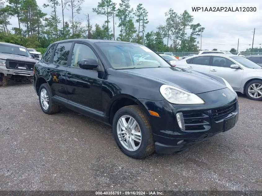 WP1AA2AP2ALA12030 2010 Porsche Cayenne