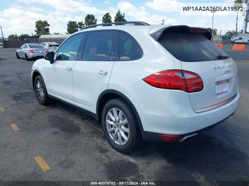 WP1AA2A26DLA19572 2013 Porsche Cayenne