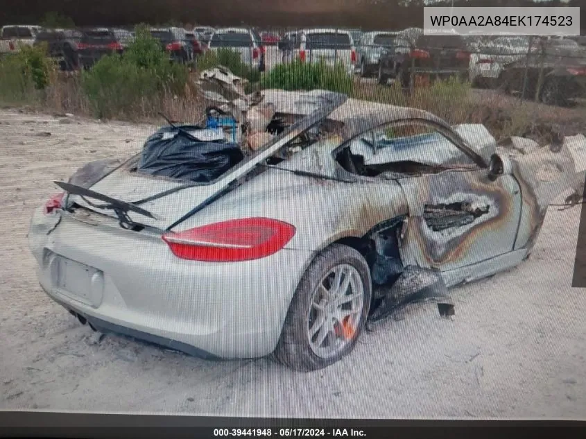 WP0AA2A84EK174523 2014 Porsche Cayman