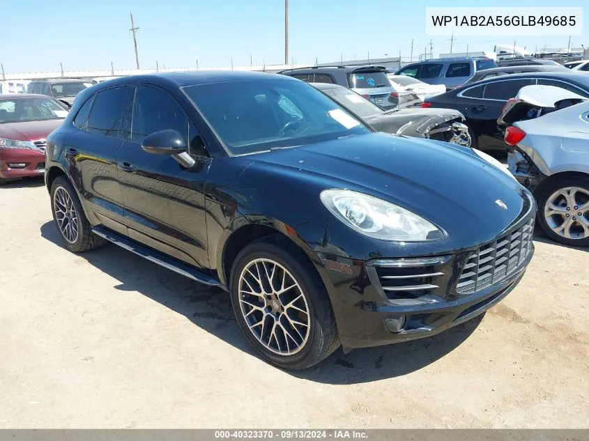 WP1AB2A56GLB49685 2016 Porsche Macan S