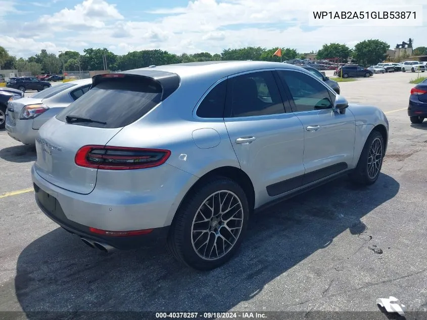 WP1AB2A51GLB53871 2016 Porsche Macan S