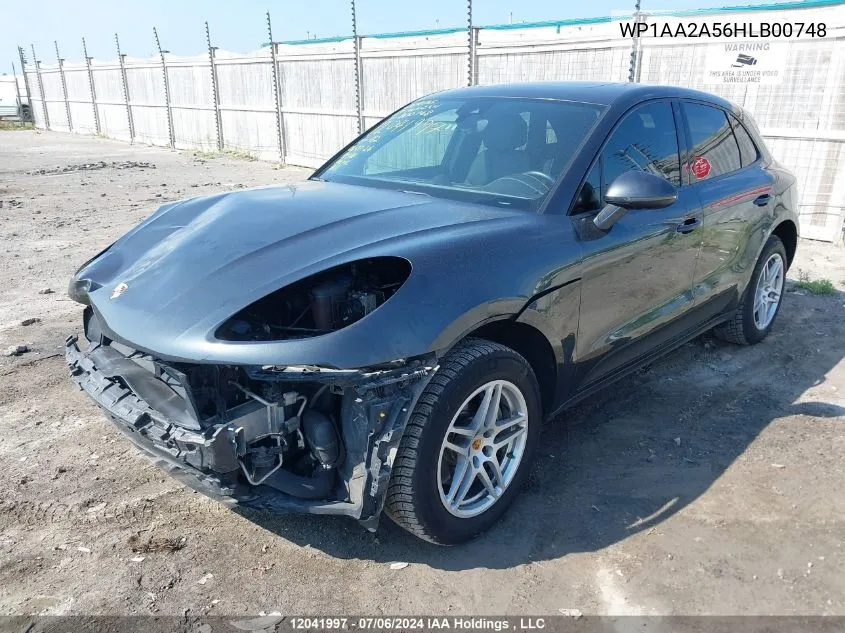 WP1AA2A56HLB00748 2017 Porsche Macan