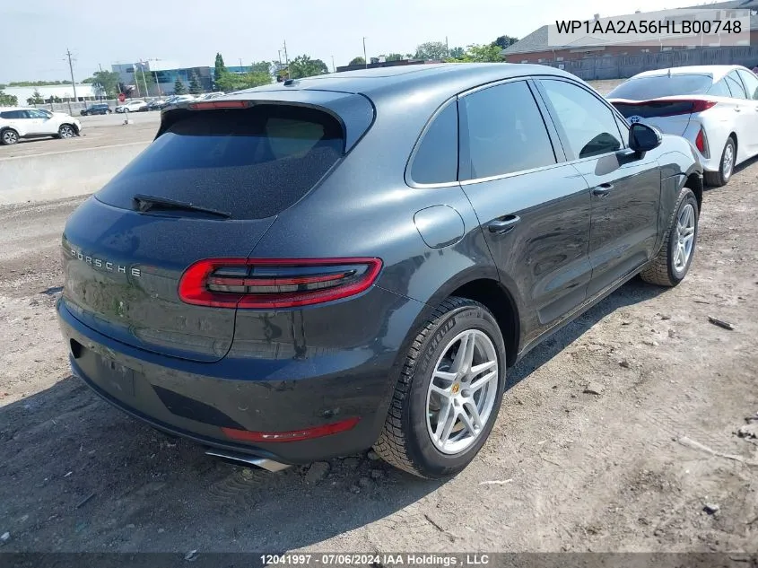 2017 Porsche Macan VIN: WP1AA2A56HLB00748 Lot: 12041997