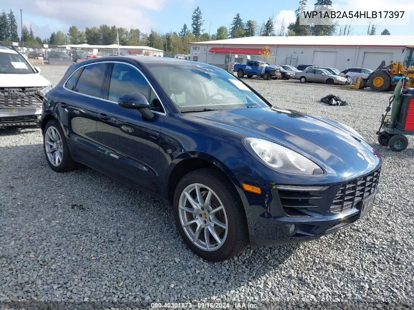 WP1AB2A54HLB17397 2017 Porsche Macan S