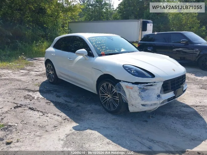 WP1AF2A51JLB71055 2018 Porsche Macan Turbo