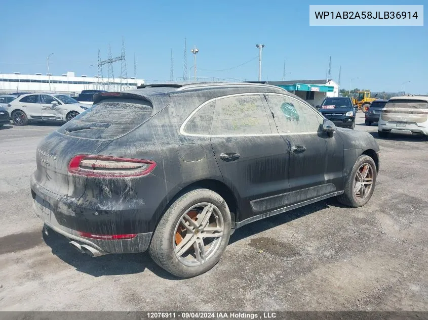 WP1AB2A58JLB36914 2018 Porsche Macan